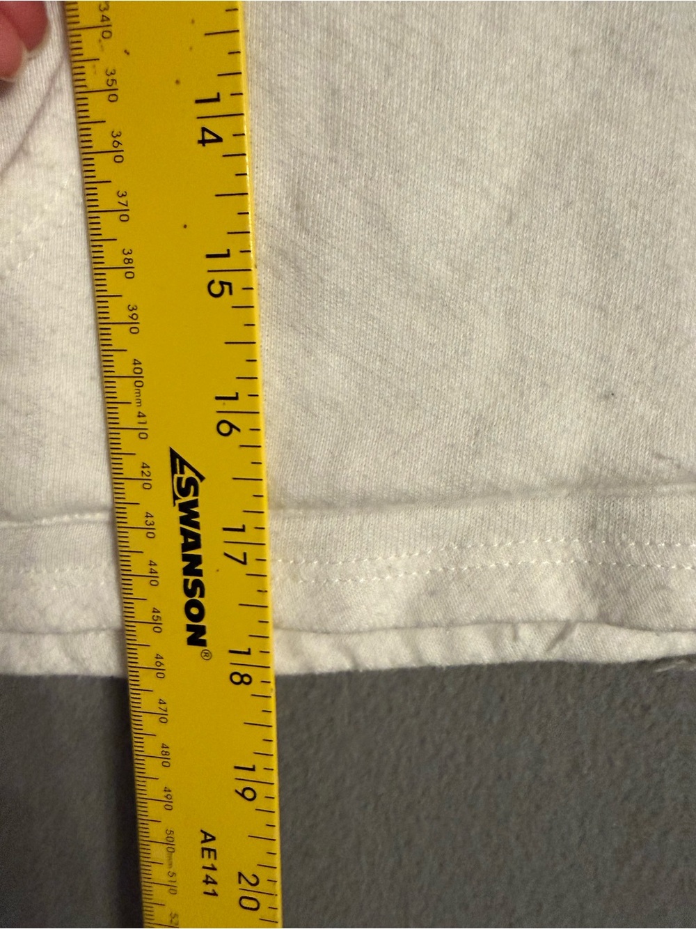 BUCKETLIST White Cropped Half-Zip Pullover - Picture 4 of 7